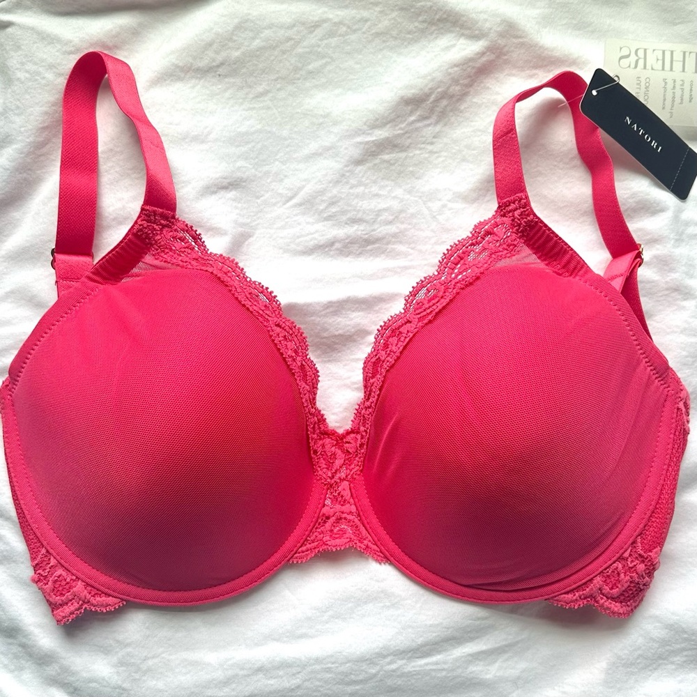 NWT Natori Feathers Full Figure Contour Underwire Bra Size 30H